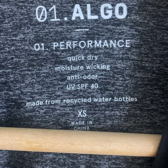 Athletic Lighweight Raglan Sleeve Hoodie, SPF40, Quick Dry - Picture 3 of 3